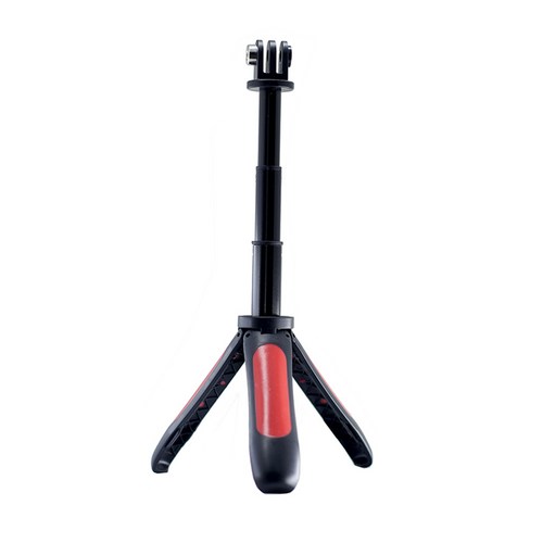쵸미앤세븐 고프로 쇼티 호환 익스텐션 폴 삼각대, 단일상품(레드), 1개