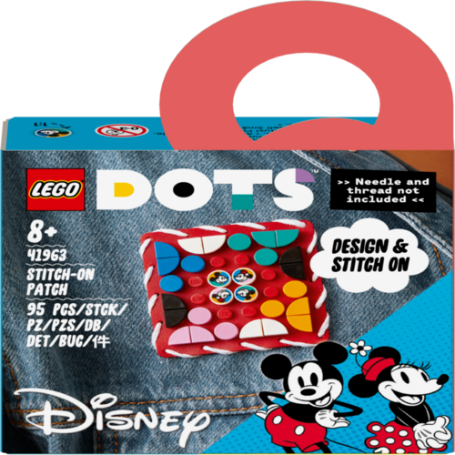 레고 도트 41963 미키 마우스와 미니 마우스의 스티치 패치, 혼합색상