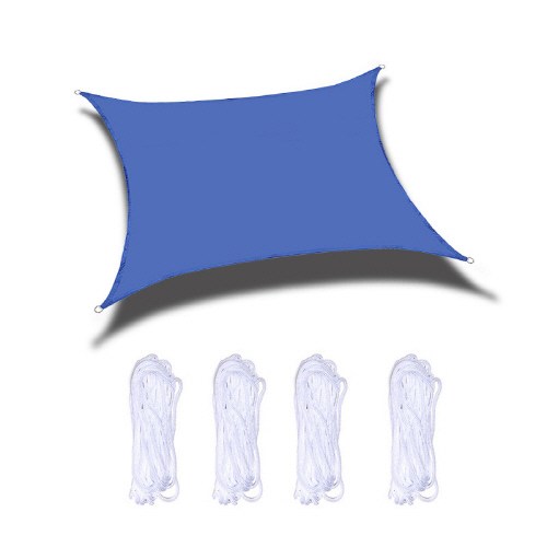 듀로쉐 야외 방수 사각 자외선차단 타프 M, 블루, 1개