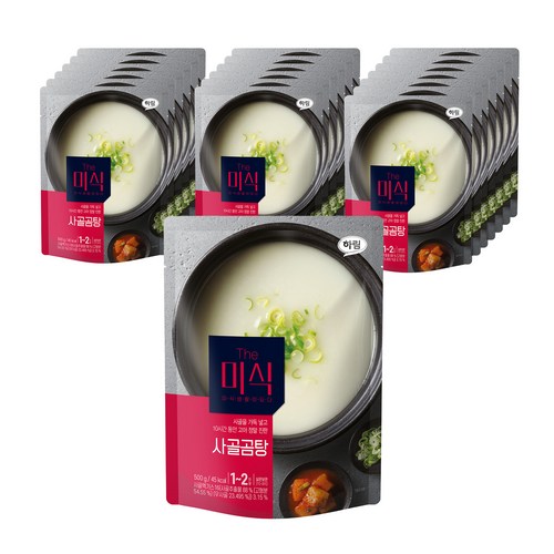 더미식 사골곰탕, 500g, 20개