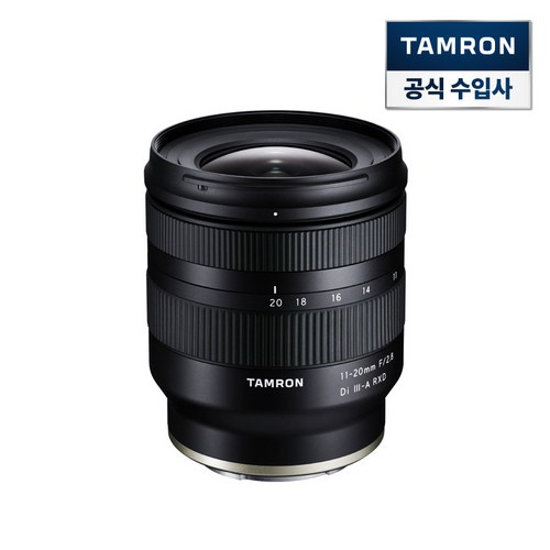 탐론 11-20mm F/2.8 Di III-A RXD B060 캐논 RF렌즈, 단일품목