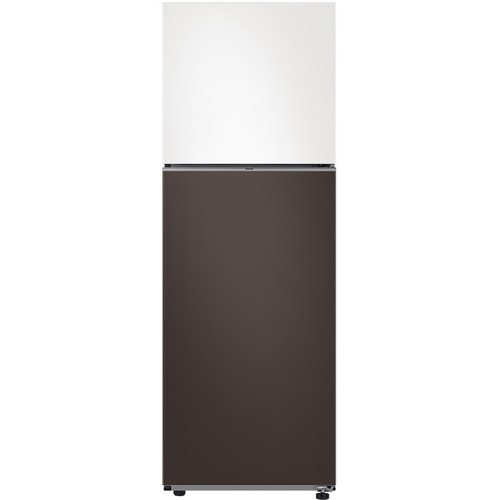 [색상선택형] 삼성전자 비스포크 298L 프리스탠딩 일반형 메탈 2도어 냉장고 방문설치, 코타 화이트, 코타 차콜, RT31CB5624C3