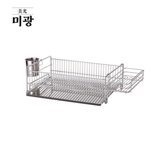 미광 올스텐 자동물빠짐 식기 건조대, 1개