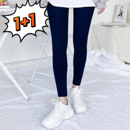 굿피플메이드 따뜻한 무발 기모레깅스 1+1