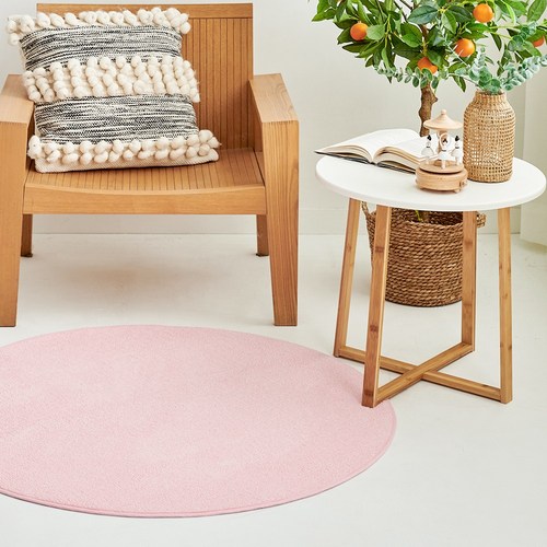 모두의러그 데일리 극세사 단모 원형 러그 7color / 4size