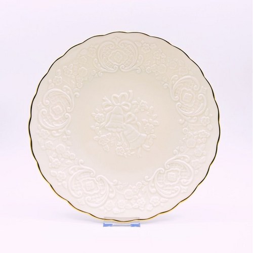 Antique 레녹스 Marriage Plate 웨딩 접시 결혼기념 애니버서리 케이크 디저트 기념일파티 플레이팅, 1개
