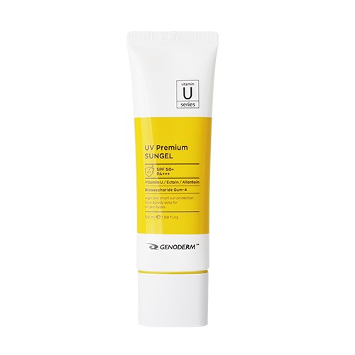[병원전용제품] 피부과화장품 제노덤 UV 프리미엄 선 젤 선크림 50ml, 1개