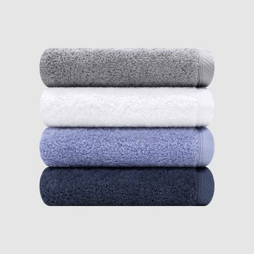 송월타월 향균 세면 타월 180g 40수 코마사, 연회색, 10개