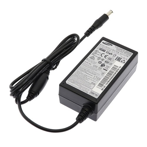 삼성전자 정품 모니터 홈시어터 TV 어댑터 14V 2.5A 35W 14V 2.14A LS32E590CS LC24F392FHKXKR A2514 충전기 전원케이블 포함, 1세트, 블랙