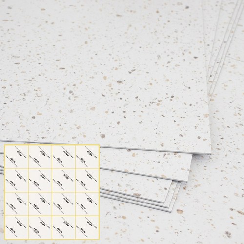 타일연구소 데코타일 + 리무벌 스티커 1장, 1세트, 테라조 화이트(TL-T01) 7장