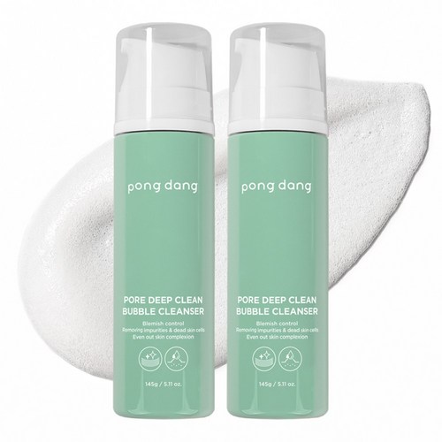 퐁당 포어 딥 클린 버블 클렌저, 145g, 2개