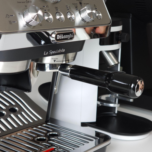 드롱기 라스페셜리스타 51mm 바텀리스 포터필터 아르떼 ec9335 9155 + 바스켓, 1세트, 블랙(바스켓 포함)