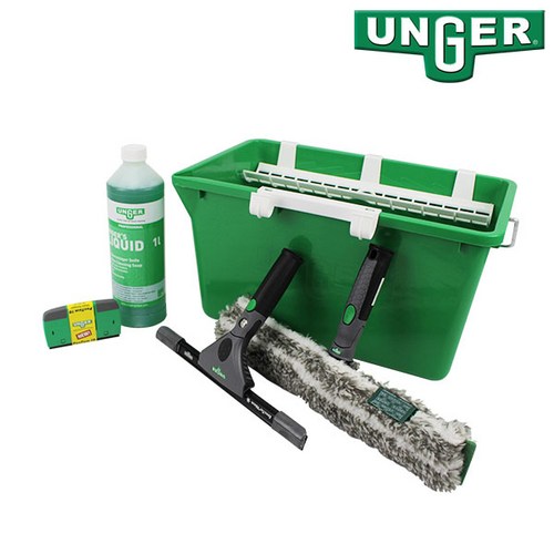 웅거 유리청소 가정용 고급형 닌자 패키지세트 [35cm](세제업그레이드), 1세트