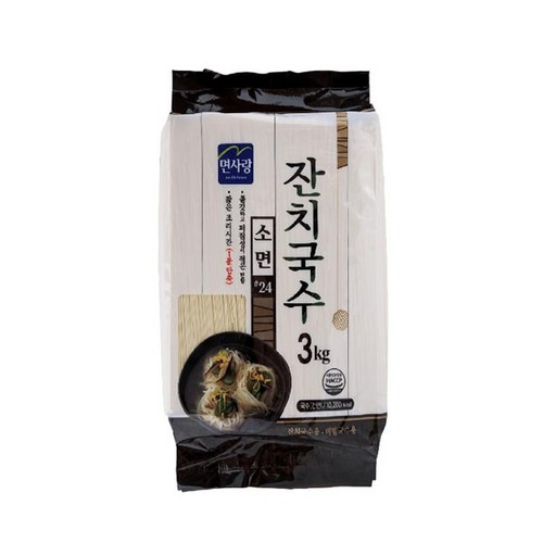 면사랑잔치국수소면3kg