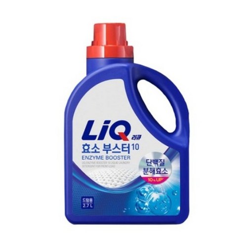 애경 리큐 진할겔 2.7 리뉴얼 신상 효소부스터 드럼용, 1개, 2.7L
