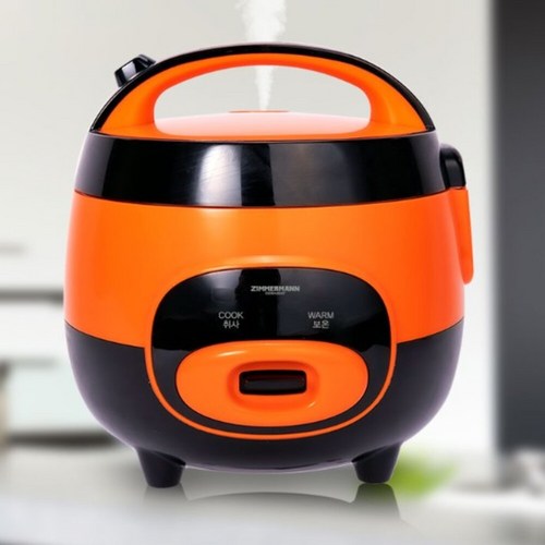 3인용(오렌지) 전기밥솥 1리터 짐머만 미니