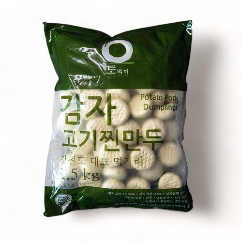 토박이마을 감자 고기만두, 1.5kg, 1개