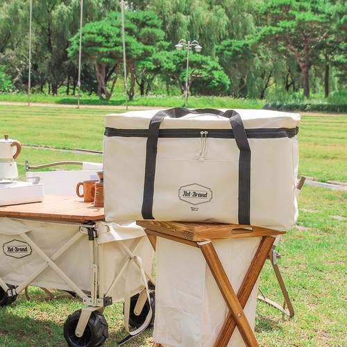 캠핑 수납가방 이불 다용도 멀티백, 1개, 아이보리, 1단