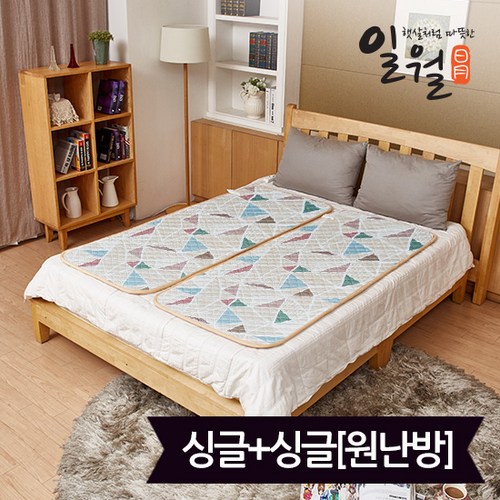 일월 듀얼하트 초절전형 카본 전기매트_싱글(70x170) 1+1, 단품, 싱글