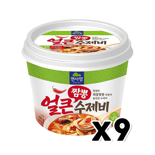 얼큰짬뽕수제비