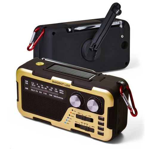 재난방지 라디오 마지노라인 태양열 충전 효디오 효도라디오 아이큐샵