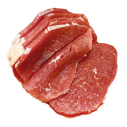 [피에이미트마켓] 호주산 홍두깨살 500g / 육전용 장조림용 육포용 소고기, 1팩, 슬라이스500g, 1개