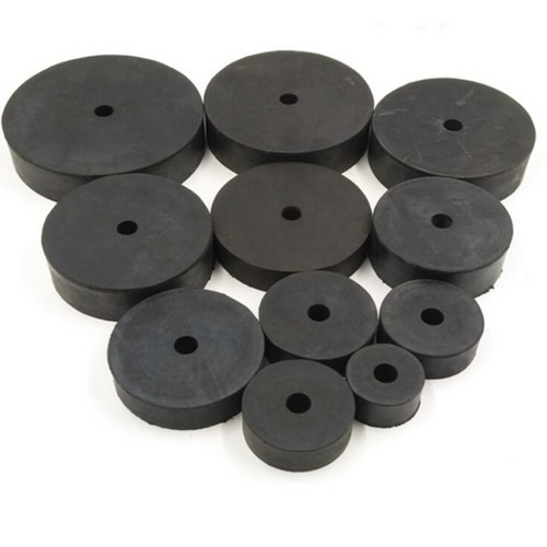 원형방진고무 150x30x25T 고무받침 고무발 방진고무패드 충격흡수, 1개