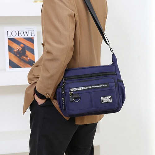 웨일스포츠 남성 가방 남자 크로스백 넉넉한 주머니 멀티 포켓