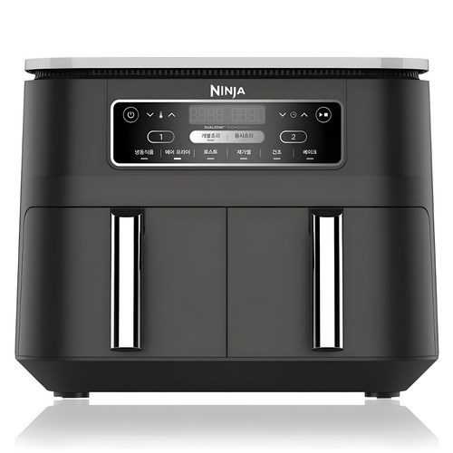 닌자 푸디 듀얼 존 에어프라이어, AF300KR, 혼합색상