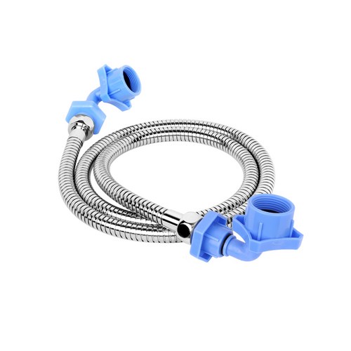 와이넷 양너트스텐레스세탁기호스, 1개, 양너트스텐레스세탁기호스1.2M(냉)