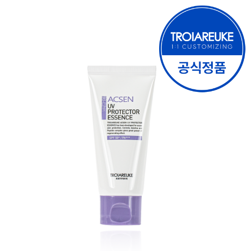 [트로이아르케 본사 정품] 메이크업 베이스 대신 바를 수 있는 가벼운 선 에센스, 1+1 악센 선에센스, 2개