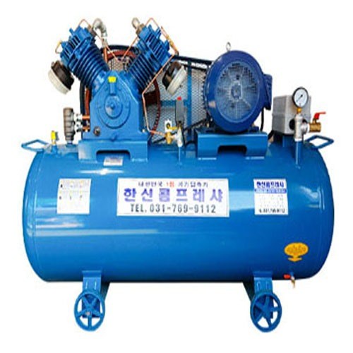 중고 한신 콤프레샤 왕복동 피스톤 산업용 콤푸레샤 15마력 500L, 1개