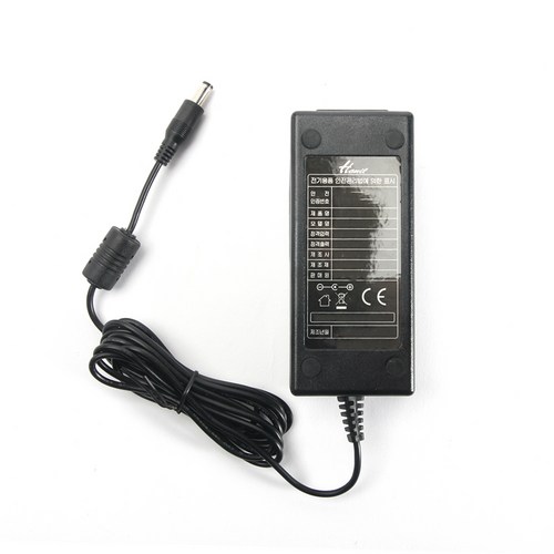 16V 4.5A 아답터 (접지형), 옵션 2.외경 5.5mm x 내경 2.5mm, 3구 파워코드, 1개
