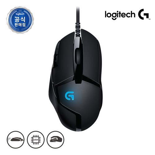 로지텍 Hyperion Fury 게이밍마우스 G402, 혼합색상