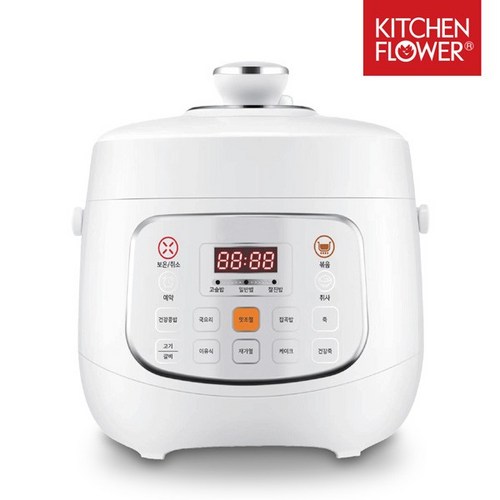 키친플라워 압력밥솥 전기 소형 밥통 자취 캠핑 4인용 5인용 KCT-D030KP, 단품, 단품
