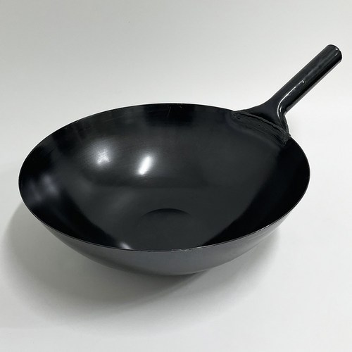 철 웍 중식웍 중화 북경팬, 중식웍 42cm, 철 손잡이, 1개