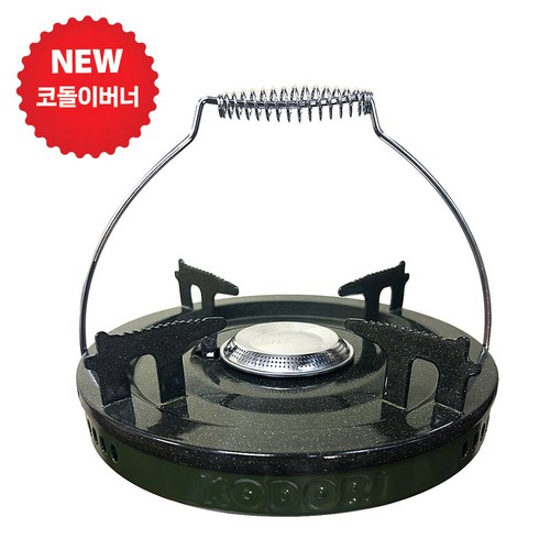 해바라기버너 코돌이탱크 LPG 3kg가스통 고화력 캠핑버너, 1개, 코돌이버너(올리브그린)