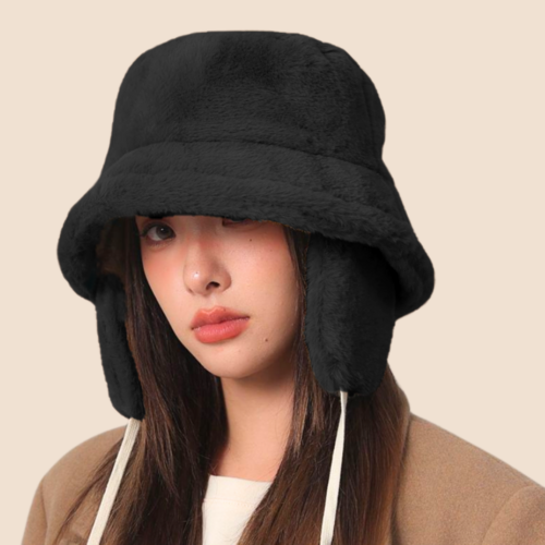 살림대표 포근한 겨울 귀마개 버킷햇