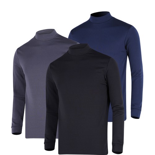 미루나무 매일입는 남성 신축성 좋은 약기모 반폴라 티셔츠 MR