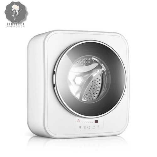 린텔라 벽걸이 미니 세탁기 소형 경량 3kg ****** 건조 드럼 원룸 아기옷 빨래 고성능 소형, 화이트 세탁+건조 일체형 미니 세탁기