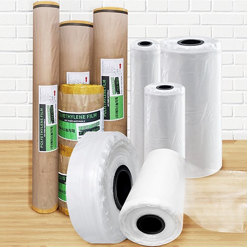 국산 신재 PE 롤비닐 폴리에틸렌 투명 마끼 이사 타겜 건축 공업용 공사용 통비닐 대형, 0.1mm(일타)폭180cmX길이70m, 1개