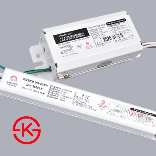 대원루스터 KS 안정기 FPL 36W 1등용 슬림형 스몰형, FPL 36W 1등용 슬림형(KS), 1개