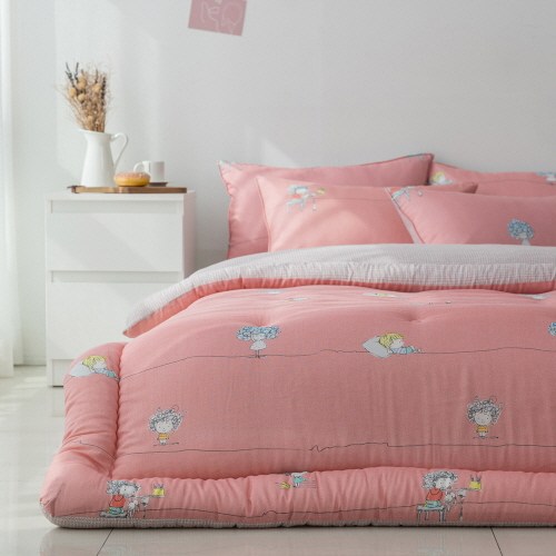 사계절 모달100% 뽀그리 싱글 키즈모달 SS 차렵이불