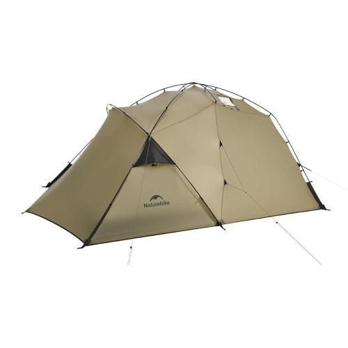Naturehike Massif 스토브 잭이 있는 핫 텐트 4계절 텐트 2인용 4인용 6인용 캠핑 텐트 UPF50 방수 방풍 겨울 텐트 방 및 홀 포함, 1) 1 Person