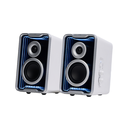 에디파이어 HALO 2.0 SE 블루투스 스피커 할로 RGB 조명, 화이트