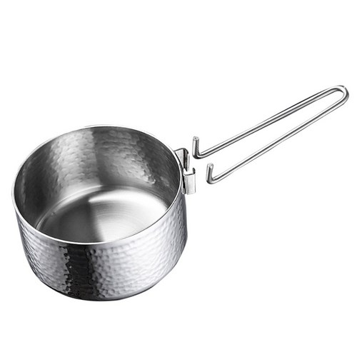 Riwonas 통3중 캠핑 휴대용 해머톤 편수냄비 분리형 손잡이 다용도 냄비 곰솥냄비 전골냄비 인덕션 IH 16cm/18cm/20cm, 18cm, 단품, 1개