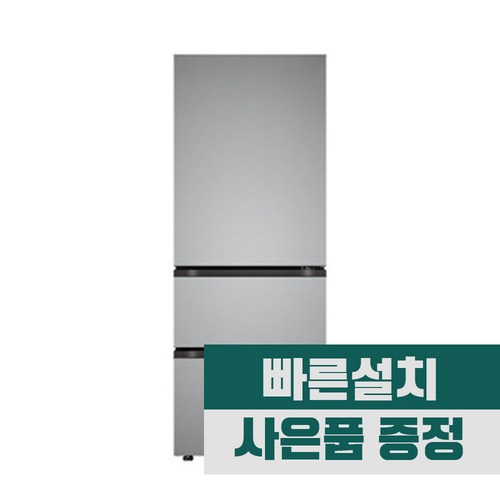 [전국무료설치] [LG] 스탠드형 김치냉장고 327L 프라임 실버 (Z339MPSF21)