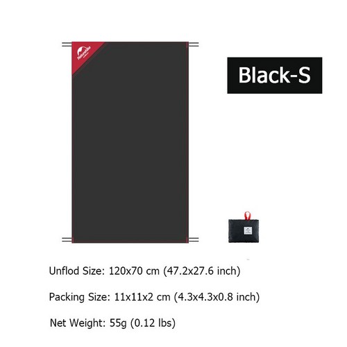 네이처하이크 피크닉 담요 포켓 비치 매트 방수 매트 포켓 비치 매트 캠핑 피크닉 매트 비치 매트 모래 무료 비치 매트, 120x70cm