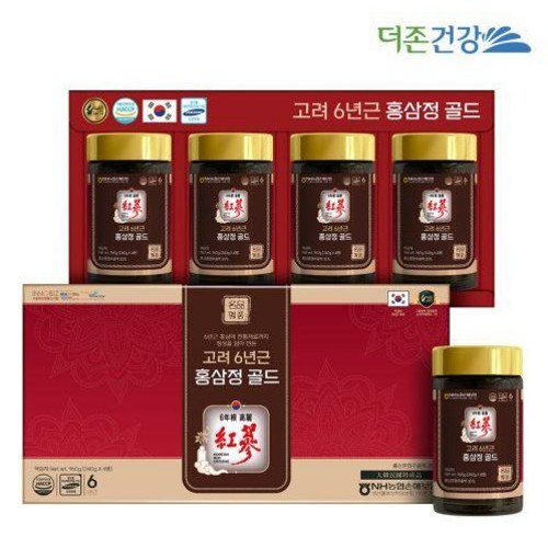 더존건강 6년근 홍삼정 골드, 960g, 1개