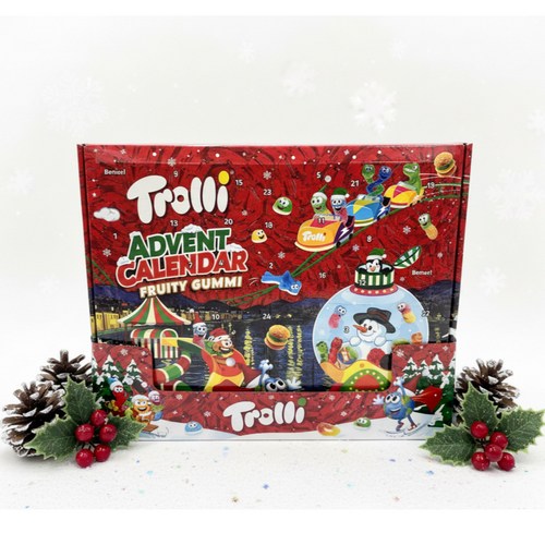 크리스마스 Trolli 트롤리 어드벤트 캘린더, 1세트, 871g